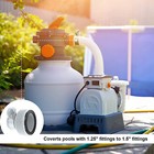 Intex Filter Pumps Sand Rate Pumps Pool Hose Adapter Connector 1 25 Inch