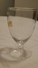 Rare Guinness Factory Tour Stemmed Glass  Harp Logo  Dublin Ireland Vintage  Euc