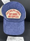 Polo Ralph Lauren Logo-patch Corduroy Trucker Cap   dry Goods And Supplies  Nwt