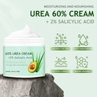 Urea Cream 60  Plus 2  Salicylic Acid For Feet     Maximum Strength Foot Cream For