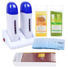 Us Roll On Depilatory Wax Heater Cartridge Warmer Hair Removal Waxing Tool Kit
