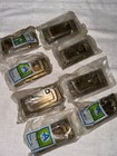 Brass Mid Century Mcm Antique Hardware Handle Drawer Pull 4  Cc Nos Lot Of 8