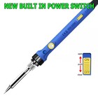Soldering Iron Electric Gun Adjustable Temperature Welding Solder Wire Tip Kit