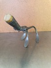 Vintage 3 Tine Hand Pull Cultivator Claw Hoe Plow Rake Farm Garden Tool