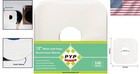 Protective 100pk Inner Sleeves For 12-inch Vinyl Records - Durable Kraft Paper