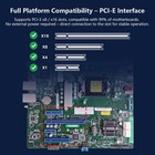 Pcie 4 0 1x Riser Cable Flexible Flat Extension For Graphics Card Pcie 3 0