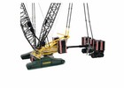 1 50 Nzg Liebherr Lr1600 2 Crawler Crane Construction  843 07 Diecast Model