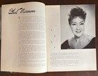Ethel Merman Gypsy Original Souvenir Program And Show Music Magazine Sondheim