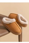 Warm Plush Slippers Fluffy Slip Resistant Thick Fluffy House Indoor Winter Shoes