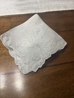 Gorgeous Vtg Madeira Appenzell Hand Embroidered Linen Handkerchief Hankies
