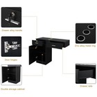 Styling Station Barber Cabinet Salon Station Mdf Lockable Beauty Spa Equipment