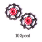 Carbon Fiber Jockey Wheels With Ceramic Bearings 6 5g By Acer Racing 10 Speed