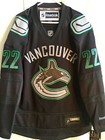 Reebok Premier Nhl Jersey Vancouver Canucks Sedin Black Accelerator Men s L