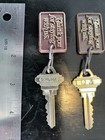 Vintage Lot Of Generic Hotel Motel Room Key Lot Of 6