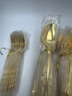 1847 Rogers Bros Gold Stainless Flatware Set 66 Pieces Without Box