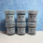 Lot Of 7 Wow Embossing 15 Ml Powder    Fluid W brush Copper Gold Platinum Blue  