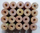 Belding Corticelli Lot Of 20 Antique Silk Thread On Wooden Spools  Clean  Used