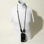 Black Silver Slim Adjustable Camera Neck Strap 26-50  W  Peak Design Anchors