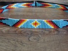 Native American Hand Beaded 1 2  Hat Band By Cleveland