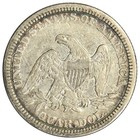 1863 Seated Liberty Quarter   Nice Vf With Blue Rim Tone   inv 1 