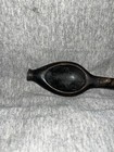 Antique 1700s 18th Century Early Heavy Bronze Spoon Mold Form Only Half Read