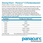 Panacur C Canine Dewormer  Fenbendazole  4g  3 Count  Dog Parasite Worm Control