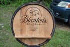 Blanton s Bourbon Barrel Head Display   Cork Stopper Holder
