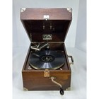 Antique Victor Talking Machine Vv-50   74450 Phonograph Record Player 20s Works