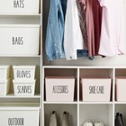 138 Pcs Clear Black Script Label Stickers For Household And Storage Organizer