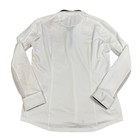 Essex Classics Show Shirt Women Xl Equestrian White Talent Yarn Purple Bit