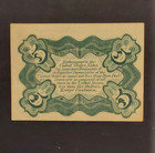 Historic 1863 Us Fractional Currency - Five Cents  clark Portrait  - Third Issue