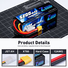 2x Zeee 11 1v 3s Lipo Battery 80c 5200mah Xt60 For Rc Car Truck Boat Helicopter