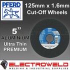 Pferd 125mm 5  Aluminium Cutting Discs  Thin Cut Off Wheels  Angle Grinder Metal