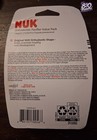 Nuk Orthodontic Pacifier 3 Pack - 18  Months - Glow In The Dark 