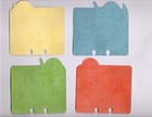 Graphic45 Hip Hip Hooray  4pk  Memorydex rolodex Cards Double-sided Handmade
