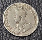 1912 Newfoundland  canadian Provinces  10 Cents Silver   925 coin