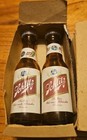 Vintage Schlitz Beer Pair Mini Bottle Shaped Advertising Salt Pepper Shaker Set