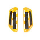 Big Gold 13  Rider Footpeg Floorboards For Harley Softail Slim Sport Glide Flfb