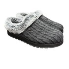 Skechers Bobs Keepsakes Ice Angel Womens Shoes Slippers Charcoal Grey Gray 9 5