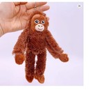 20cm Monkey Plush Doll Keychain Bag Pendant Soft Toy