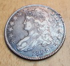 1829 Capped Bust Half Dollar Xf Nice Tone