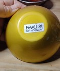 Lot Of 4 Mcm Atomic Emalox Bowls Enamelware  4    Norway
