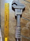 Vintage Screw Adjust Nut Wrench 12  - Antique Steampunk Collectible Tool