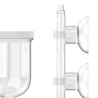 Aquarium Co2 Diffuser In U Shape With Built-in Bubble Counter  Clear Design  Dia