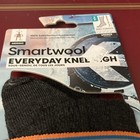 Smartwool Zero Cushion Merino Wool Knee High Socks Women Black Solid 