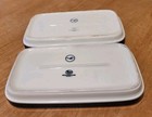 Lufthansa  Two Trays Hutschenreuther Germany  6 X 3 25  Airline Collectible