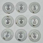 Year Of The Wolf Vintage 1998 Mini Plate Set Hamilton Collection 3 75  Agnew