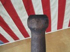 Vintage 1880s Antique Wood Baseball Bat Round Grip Knob Huge  38  Very Rare