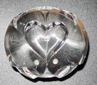 Steuben Art Glass Love Object Turtle Doves By Wolff Crystal Paperweight  3 