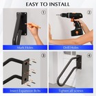 Hand Rails For Outdoor 1-2 Steps  Indoor Stairs  Bathroom  Wall Mount